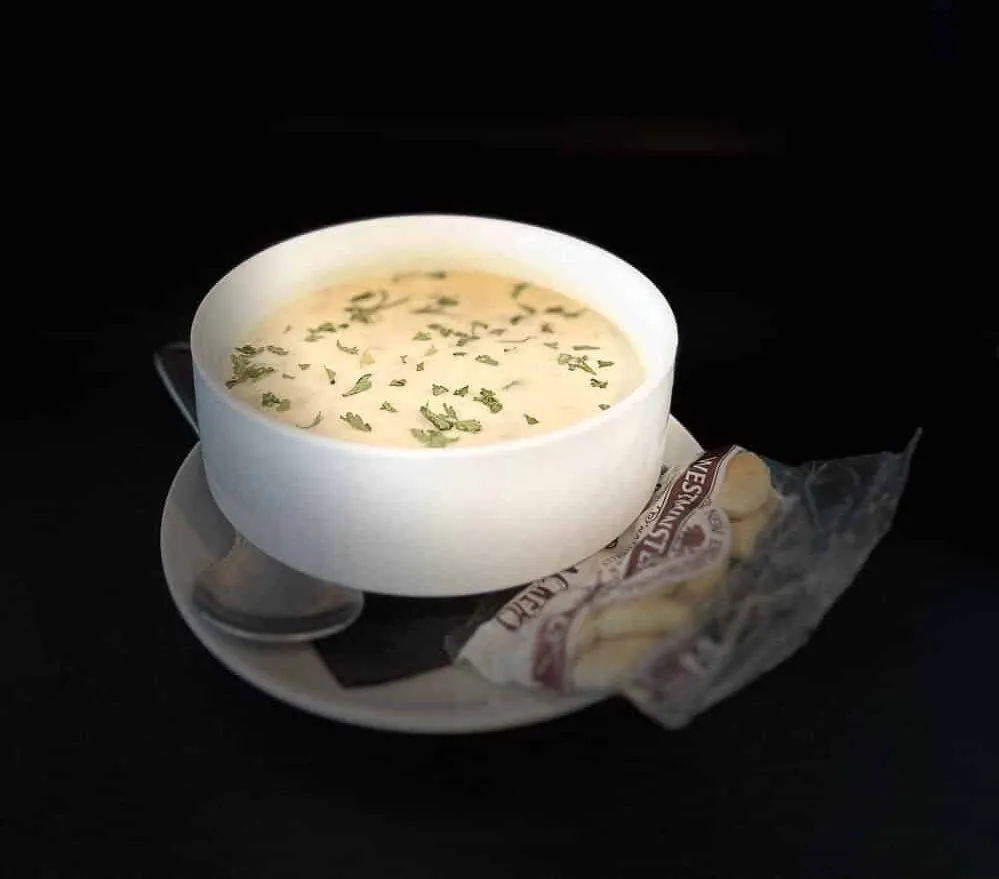 New England Clam Chowder on AMI Hurricane Hanks AMI
