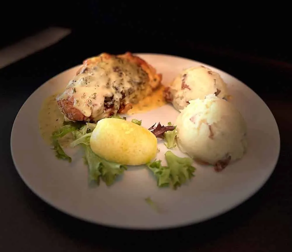 Crab Stuffed Grouper on holmes beach