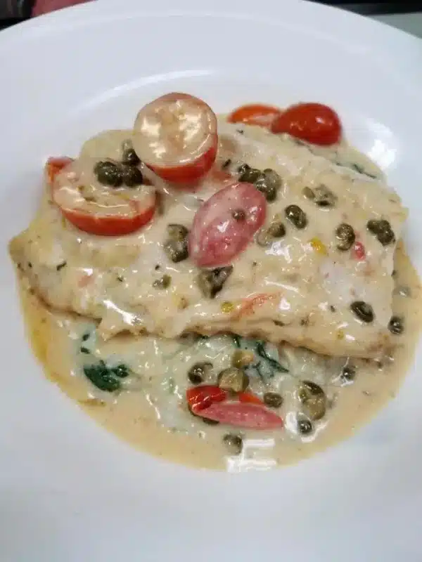 Chicken piccata hurricane hanks