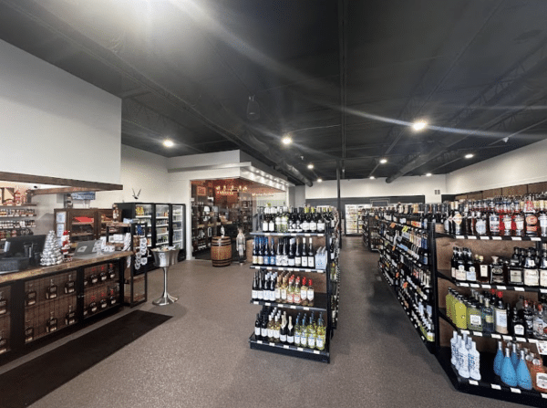 Liquor store on Holmes Beach Hurricane Liquors image of store interior