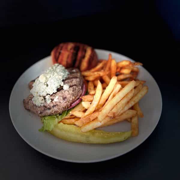 The Black & Bleu Burger