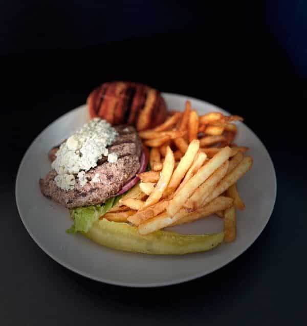 The Black & Bleu Burger